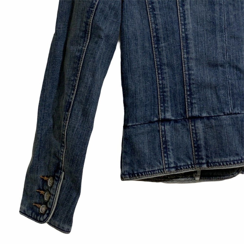 Guess Size S/P Women’s Fitted Denim Jean Jacket - Picture 5 of 6